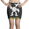 volleyball style sport funny gift present outdoor Mini Skirts