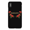 badassy with roses iPhoneX