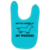 are you looking at my weiner t shirt funny dog wiener dachshund s m l Baby Bibs
