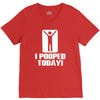 novelty funny humor tee graphic V-Neck Tee