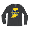 indiana for michigan Long Sleeve Shirts