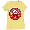 raider red Ladies Fitted T-Shirt