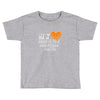 my heart basketball Toddler T-shirt