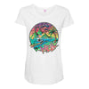 welcome to hell Maternity Scoop Neck T-shirt