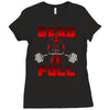 dead pull Ladies Fitted T-Shirt