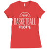 basketball mom Ladies Fitted T-Shirt