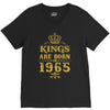 kings are born in 1965 V-Neck Tee