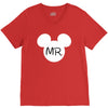 Mr. and Mrs. Matching V-Neck Tee