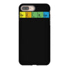 bazinga periodic table funny funny birthday present gift iPhone 8 Plus Case