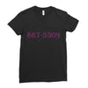 867 midnight Ladies Fitted T-Shirt