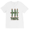 hi there V-Neck Tee