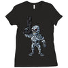 time traveling cyborg Ladies Fitted T-Shirt