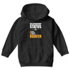 relationship status taken by a roofer Youth Hoodie