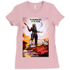 mad max movie poster Ladies Fitted T-Shirt