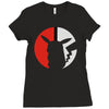 pikachu silhouette Ladies Fitted T-Shirt