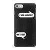 I am Hungry! - Me Too! Mom and Baby Talking iPhone 7 Case