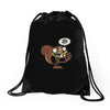 zombie ardilla Drawstring Bags