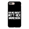 childrens ask me about my t rex flip iPhone 8 Plus