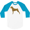 leopard pattern 3/4 Sleeve Shirt