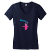 Swole Mates Couple Design Women's V-Neck T-Shirt