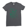 green vigilance Ladies Fitted T-Shirt