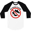 take off your shoes 3/4 Sleeve Shirt