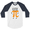Cutie Pi 3/4 Sleeve Shirt