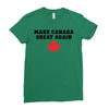 Make Canada Great Again Ladies Fitted T-Shirt