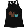 coffe squirrel Racerback Tank