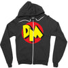 danger mouse 80's Zipper Hoodie