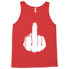 middle finger Tank Top