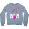 love boxer dog mom funny Crewneck Sweatshirt