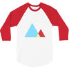 mountains 3/4 Sleeve Shirt