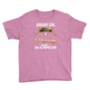 january  girl is a perfect combination of princess and warrior Youth Tee