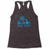 dj club,dance,rave,music,house,cool,funny,retro Racerback Tank