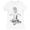 boss' cat Ladies Fitted T-Shirt