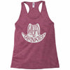 what in tarnation cowboy hat Racerback Tank
