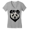 sunglasses panda Women's V-Neck T-Shirt