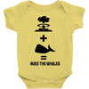 nuke the whales Baby Onesie