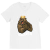 bear khabib V-Neck Tee