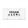 Vegan For The Planet License Plate