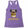 gryffindog pug Racerback Tank