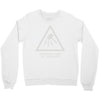 warning god of thunder Crewneck Sweatshirt