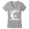 i black out solar ec;ipse Women's V-Neck T-Shirt