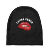 latina power bite Baby Beanies