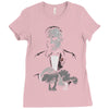 boss' cat Ladies Fitted T-Shirt