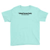 national sarcasm society funny t shirt college Youth Tee