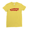 deadpool art Ladies Fitted T-Shirt