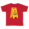 caution bananas Toddler T-shirt