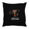 rocket is my spirit animal Throw Pillow